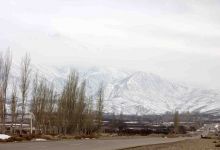 گزارش تصویری از یک روز برفی در شاهرود